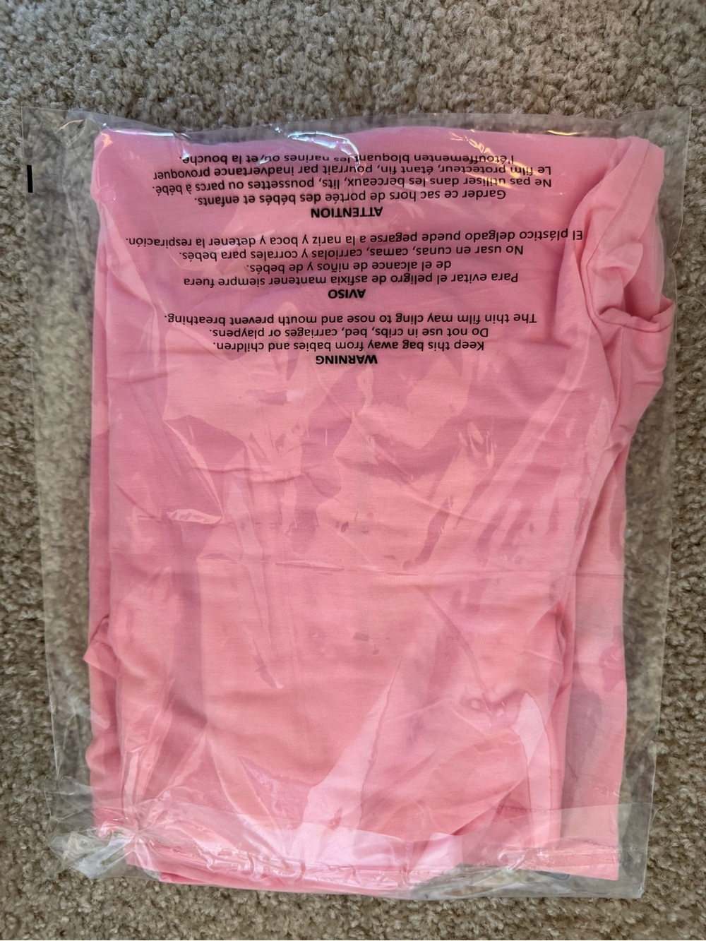 Pink Open-Front Women’s Cardigan - Picture 4 of 4